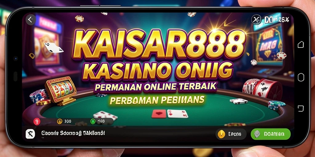 Screenshot gameplay KAISAR888 menampilkan suasana kasino yang menegangkan.