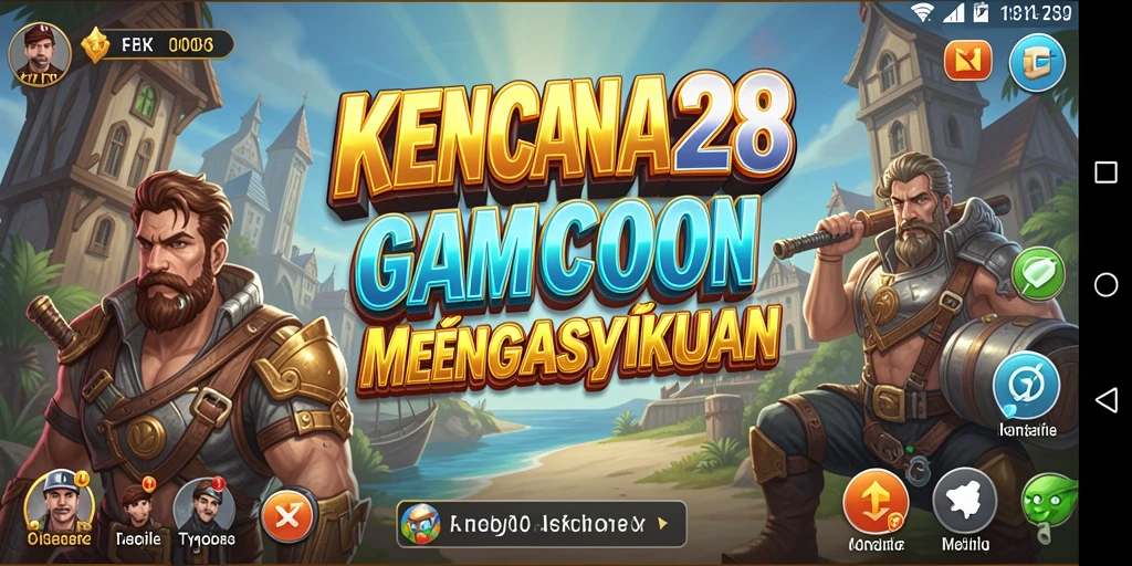 Tampilan gameplay KENCANA28 yang menawan dan menantang.